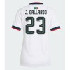 Mexico Jesus Gallardo #23 Bortedrakt Kvinner VM 2026 Kortermet
